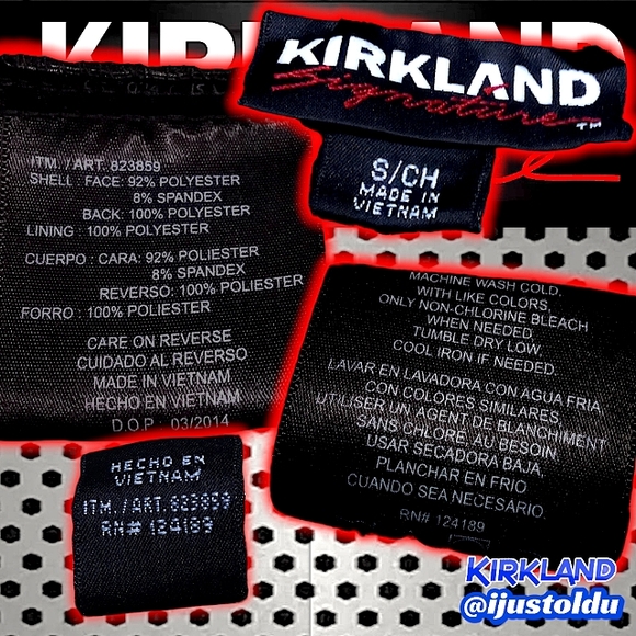 Kirkland Signature Fleece Lined Soft Shell Hooded Zip-Up Jacket, Black Woman's S - Picture 15 of 16